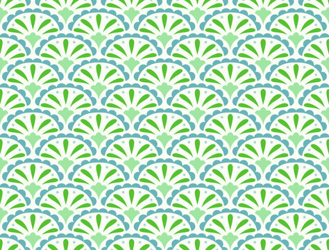Stylized art deco geometric seamless pattern. Abstract ornamental vector texture.