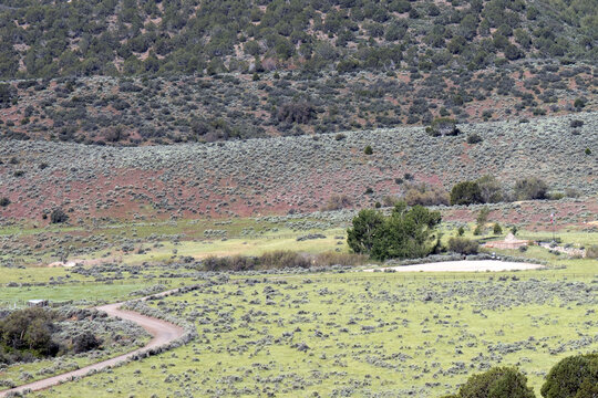 Memorial to those who died on the site where the 1857 Mountain Meadows Massacre took place