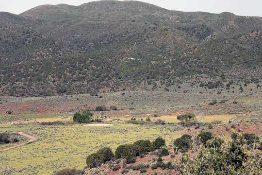 Valley on the western edge of Utah where the 1857 Mountain Meadows Massacre took place