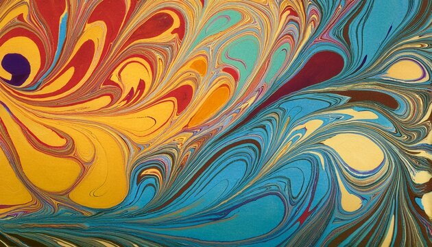 abstract marbled ebru paper texture