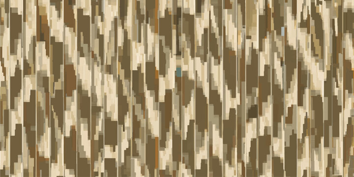 Abstract vertical glitch art background with pixel sorted lines in earthy tones