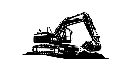 Heavy Duty Excavator Machine Equipment. © bapak