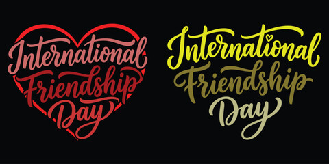 International friendship day greeting cards with heartfelt messages © Sumaiya