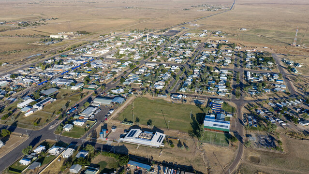 The outback Queensland town of Julia Creek.