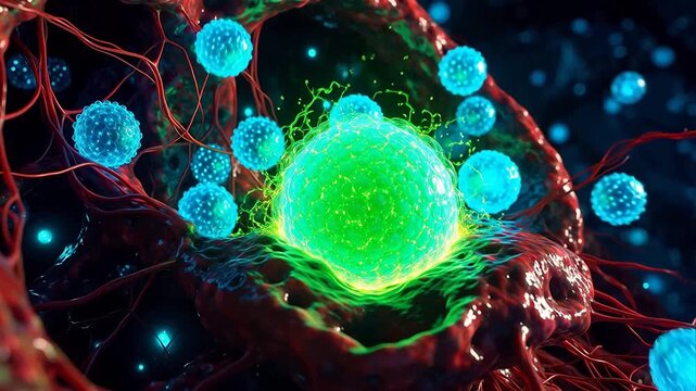 Oxygen-Deprived Nanoparticles Attacking Cancer Cells