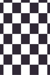 Obraz premium Black and white checkerboard pattern