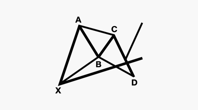 Geometric Diagram with Intersecting Lines and Quadrilateral ABCD