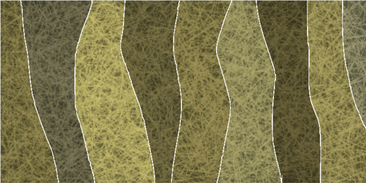 Abstract Wavy Green Texture Stripes Background