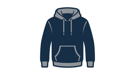 Dark Blue Adult Mens Hoodie Sweatshirt. © Bilal