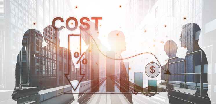Cost reduction and cost saving through digital transformation, business cost optimization, operational cost reduction, financial saving, and resource efficiency strategies for business success. Spline