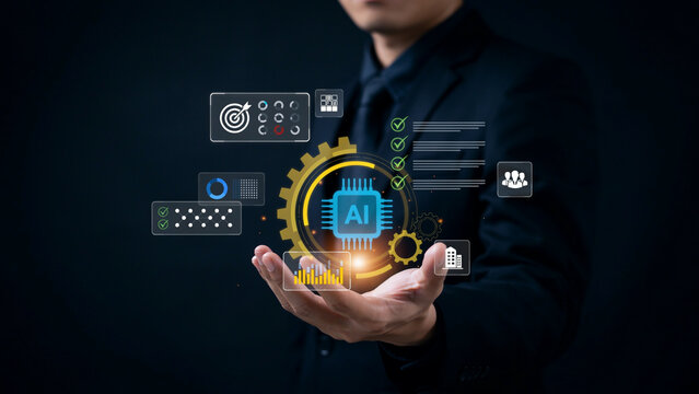 Human interact with ai artificial intelligence brain process generative ai faas