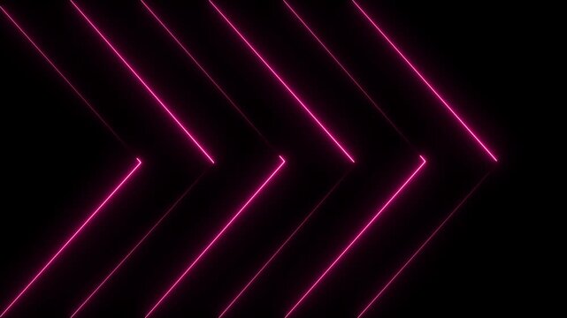 animated blue chevron arrow transition with glowing lines.