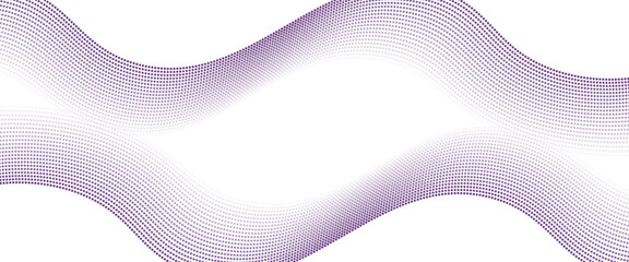dotted wave line pattern light blue halftone undulate net © aril