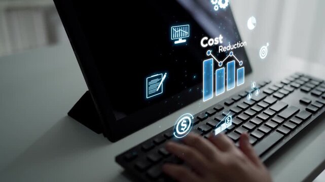 Cost reduction and cost saving through digital transformation, business cost optimization, operational cost reduction, financial savings, and resource efficiency strategies for business success. Muxer
