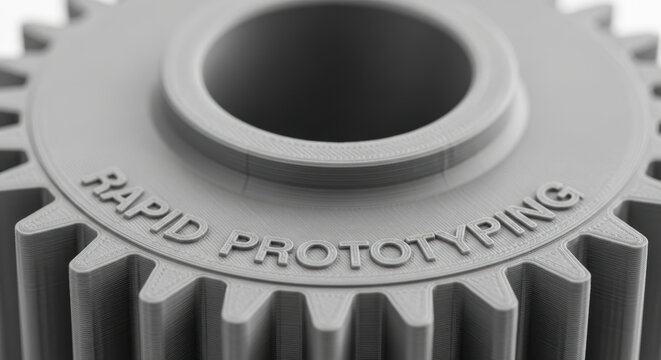 Rapid prototyping gear part made with 3D printing technology supports sustainable research in energy and drivetrain development for innovation