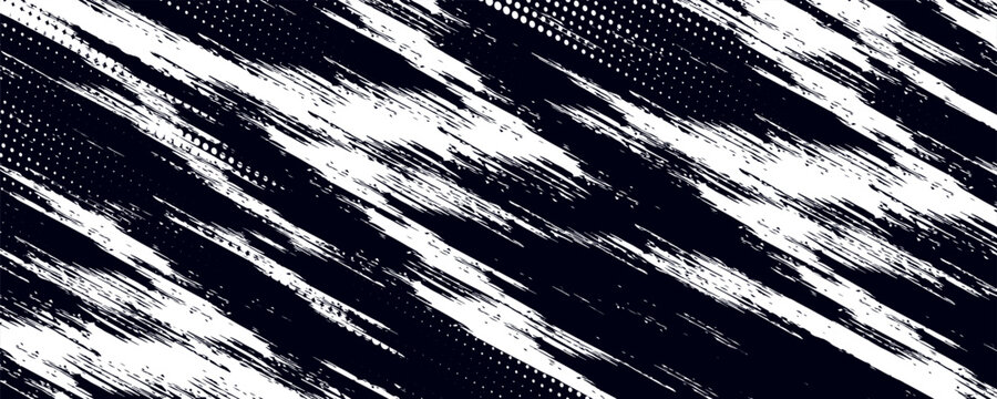 Glitch distorted grunge layer . Noise destroyed texture . Trendy defect error shapes . Overlay grunge texture . Distressed effect