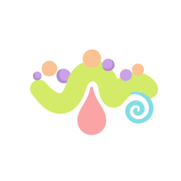Abstract shapes and circles