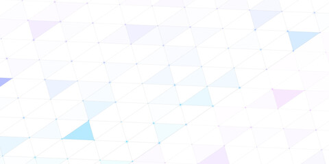 Obraz premium blue network. futuristic connection technology background with dots and lines for desktop. Structure molecule and communication. Template for science and technology presentation, Vector illustration.