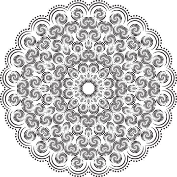 Mandala Template 536