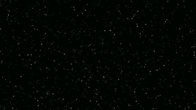 Outer space glow star burst light through deep space. Flying through the stars of milky way galaxy. Flight through the space towards nebula exploration. Realistic travelling of night sky panorama.