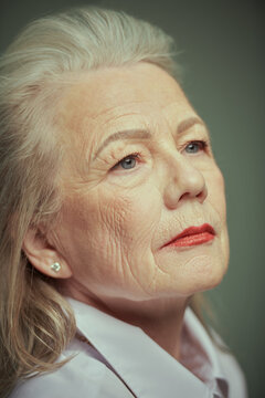Old woman portrait