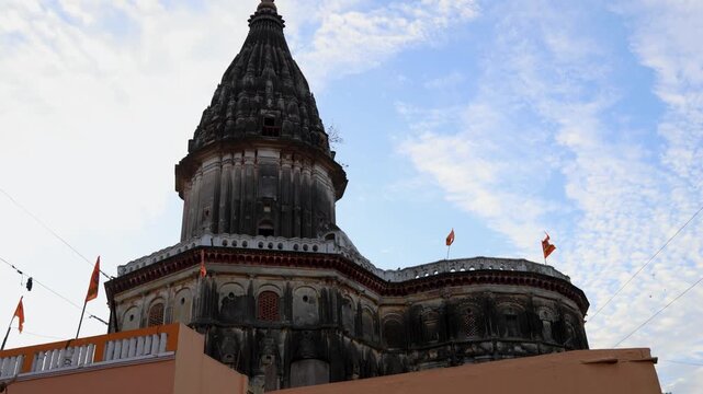 Ancient Temple Shikhara Showcasing Heritage Architecture in ayodhya