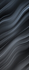 Obraz premium Abstract Dark Grey and Charcoal Wavy Lines Background