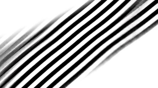 Abstract Diagonal Stripes A stark black and white abstract design featuring diagonal parallel lines creating a sense of movement and depth