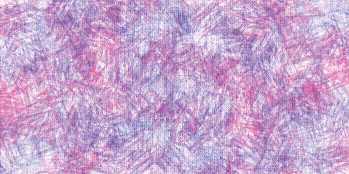 Abstract Digital Art with Purple and Pink Brush Strokes