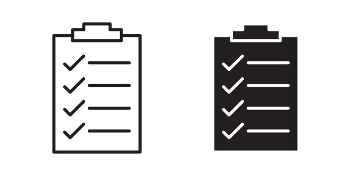 Clipboard check icon