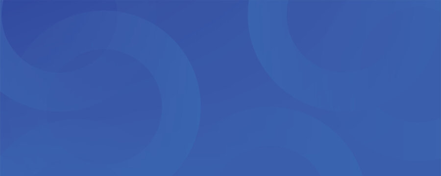 Blue gradient abstract circle shape background vector design