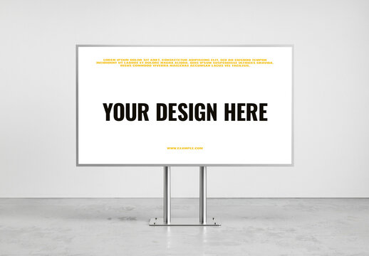 Clean Studio Frame Mockup