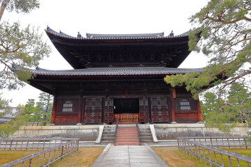 Fototapeta premium Myoshin ji Temple, a Zen Buddhist complex with 46 sub temples, in Ukyo Ward, Kyoto, Japan
