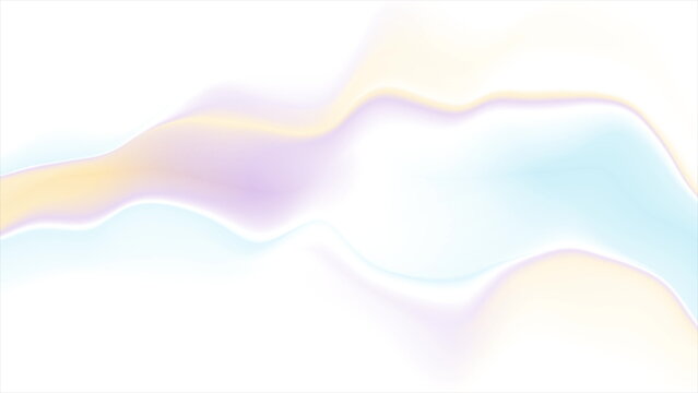 Abstract colorful light holographic liquid wave futuristic background