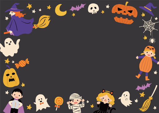 かわいいハロウィンのイラスト