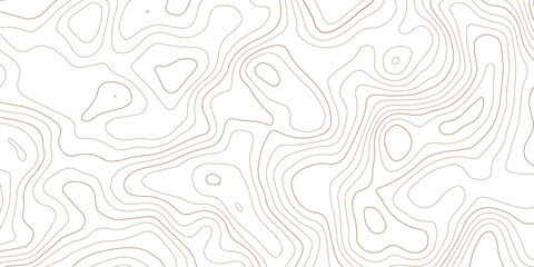 Abstract topographic map contour lines pattern on white background with topographic abstract geography elevation background cartography minimalist © MD