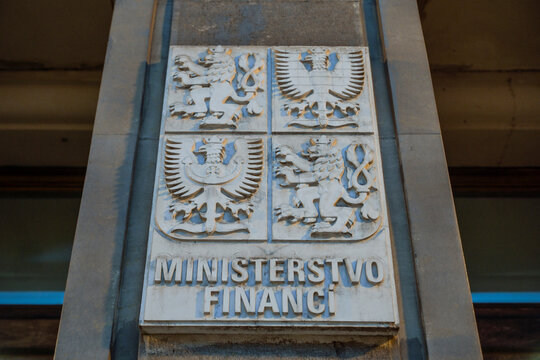 Ministerium f&uuml;r Finanzen, Ministerstvo financ&iacute;, Kleinseite Mala Strana, Prag, Tschechien