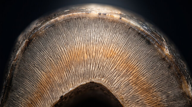 Shark Tooth Dentine Cross Section