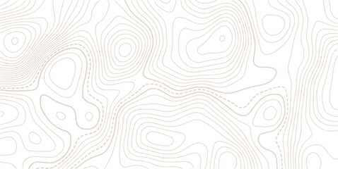 Topographic map patterns, topography line map. Vintage outdoors style. topographic line contour map background, geographic grid map. © MDSOHEL