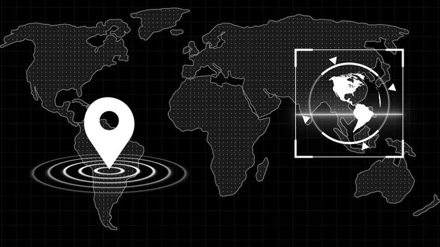 Geographic location markers pin specific regional target coordinate variables on network maps. Fleet tracking software tools display geographic location markers clearly.