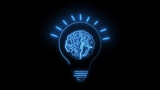 Creative design innovation tools combine neural circuit networks inside bulb shapes. Machine learning research setups display a creative design innovation tools interface.