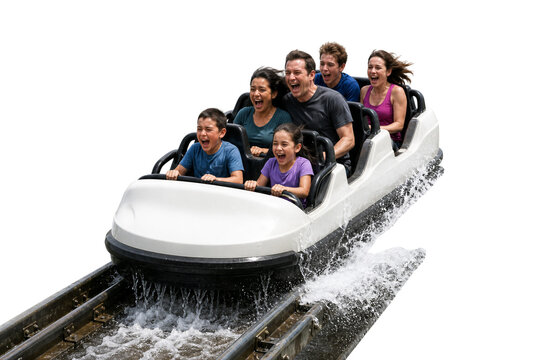 Thrilling Water Roller Coaster Ride Experience