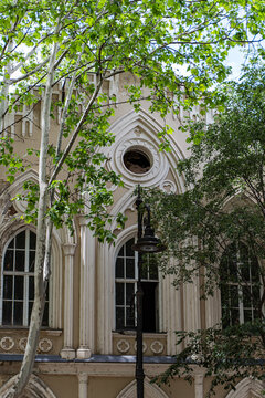 Architecture of old Tbilisi, capital city of Georgia