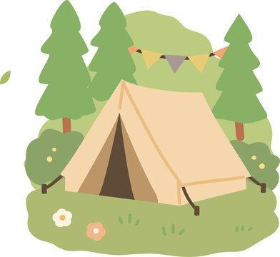 Forest Camping Tent