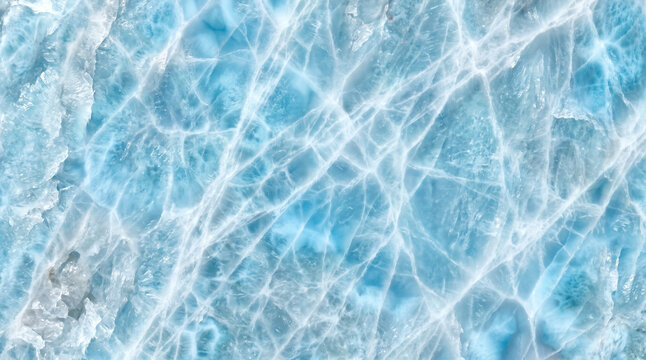 Abstract 3D sky blue larimar stone texture background