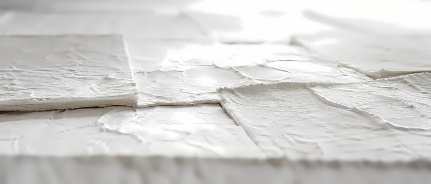 Fond blanc design en papier froiss&eacute; lumineux design minimaliste