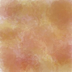 Fototapeta premium Abstract watercolor background texture in warm orange and brown tones
