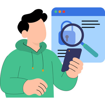 Cybersecurity Illustration