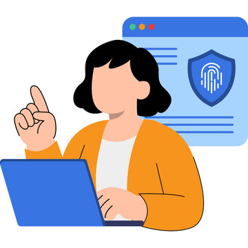Cybersecurity Illustration