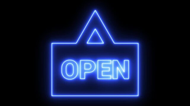 Neon orange glowing computer mouse cursor animation on black background, pointer arrow